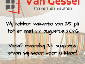 Zomervakantie 2026